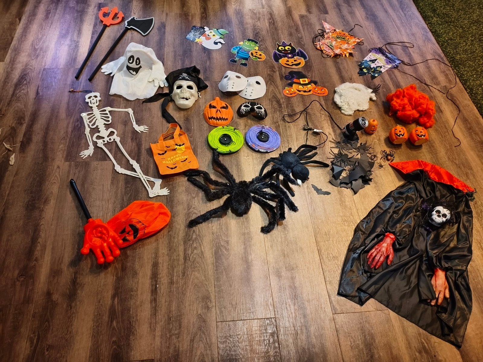 Halloween spullen doos vol, Ophalen of Verzenden, Halloween of Griezel