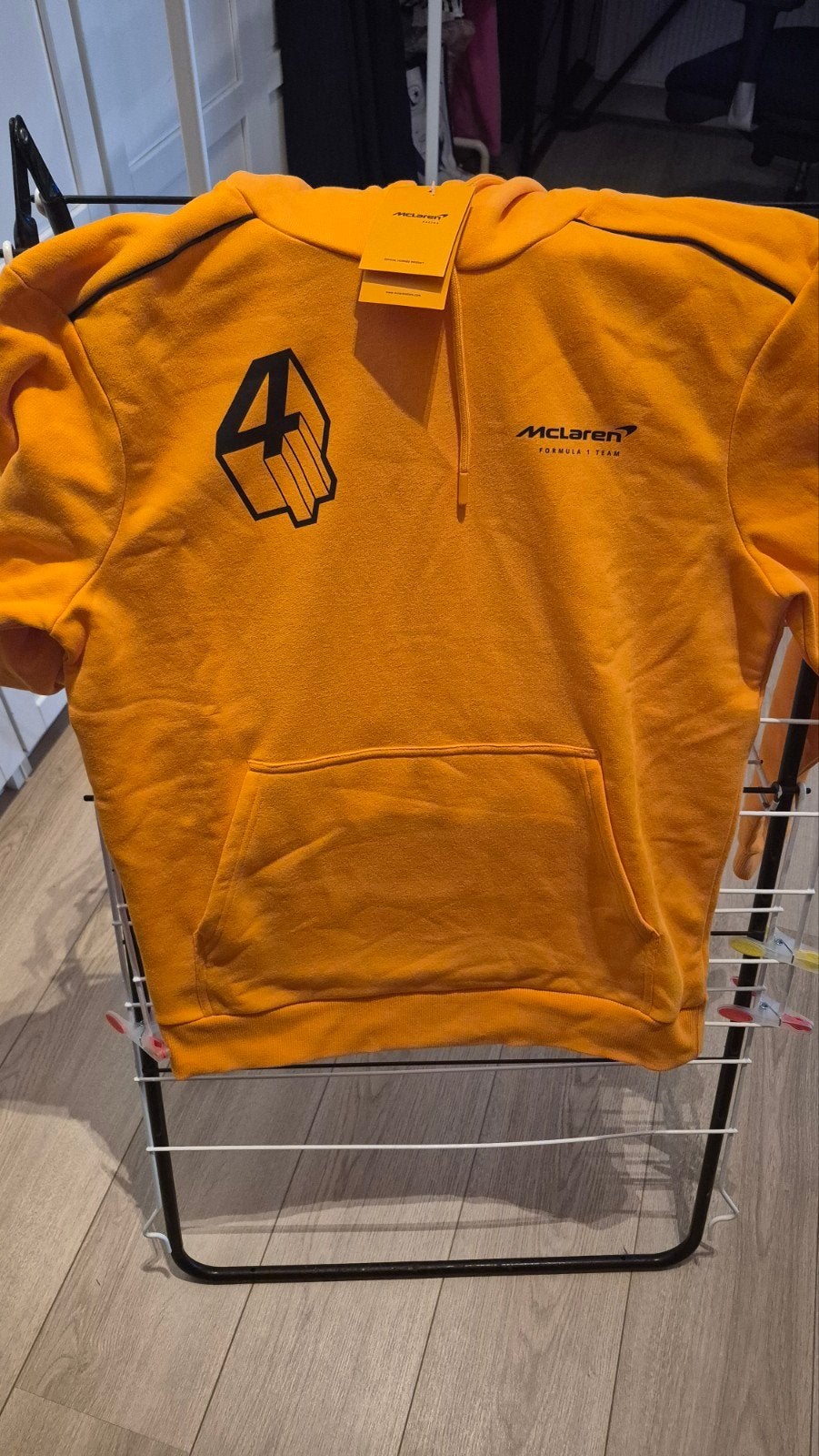 Nieuwe Lando Norris McLaren Hoodie Maat M, Ophalen, Nieuw, McLaren
