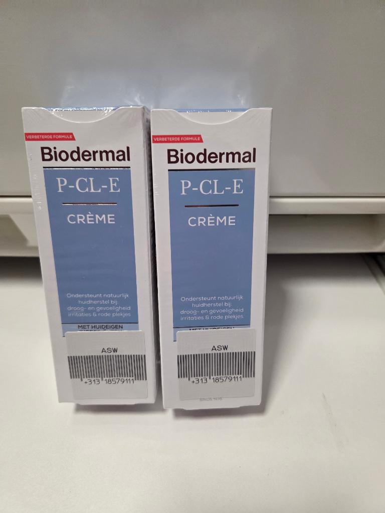 Biodermal P-CL-E Cremé, Ophalen of Verzenden, Nieuw, Gehele gezicht, Verzorging