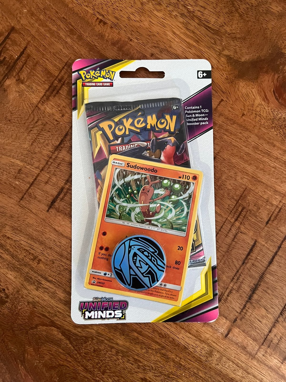Pokémon TCG Sun & Moon – Unified Minds blister, Ophalen of Verzenden, Zo goed als nieuw, Booster