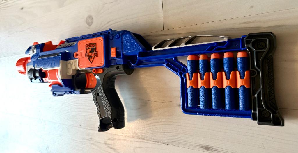 Nerf pistool, Ophalen of Verzenden, Zo goed als nieuw