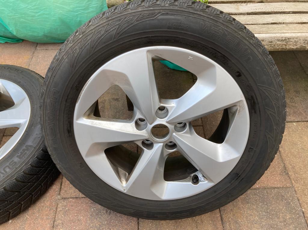 Nissan qashqai velgen 17 inch, Auto-onderdelen, Banden en Velgen, Ophalen, Banden en Velgen, 17 inch, Winterbanden