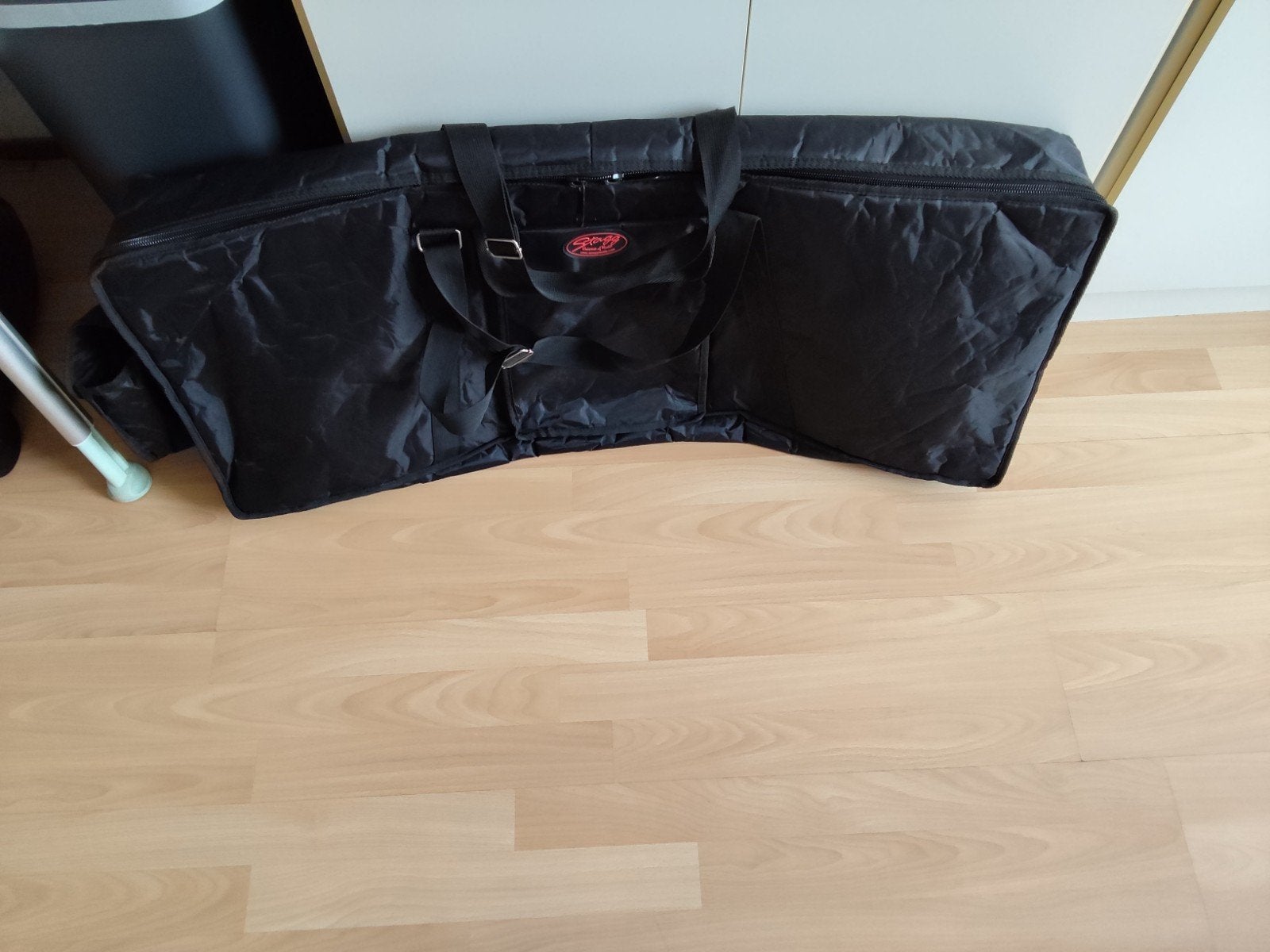 Stagg keyboard/piano tas 61 toetsen met extra bergruimte, Ophalen of Verzenden, Gebruikt, Keyboard of Synthesizer