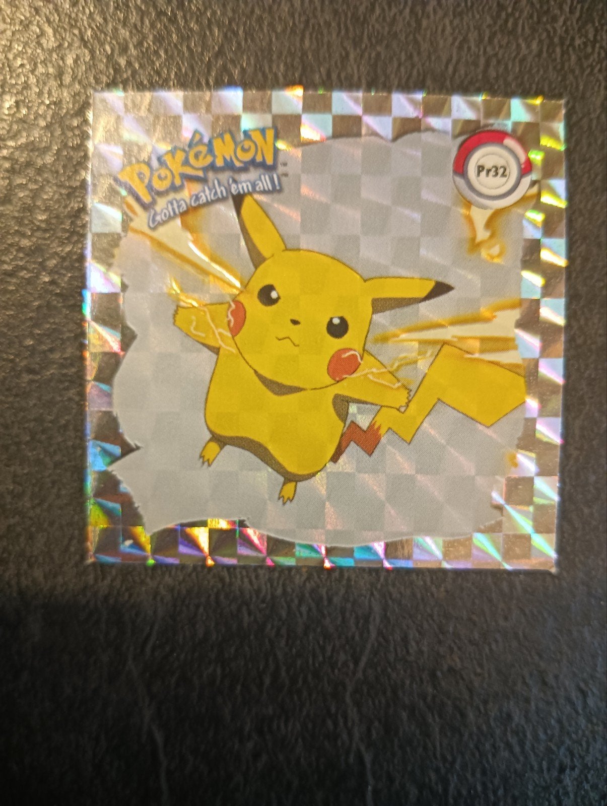 Pikachu Artbox Pr32 Sticker - Holografisch, Ophalen of Verzenden, Zo goed als nieuw, Overige typen
