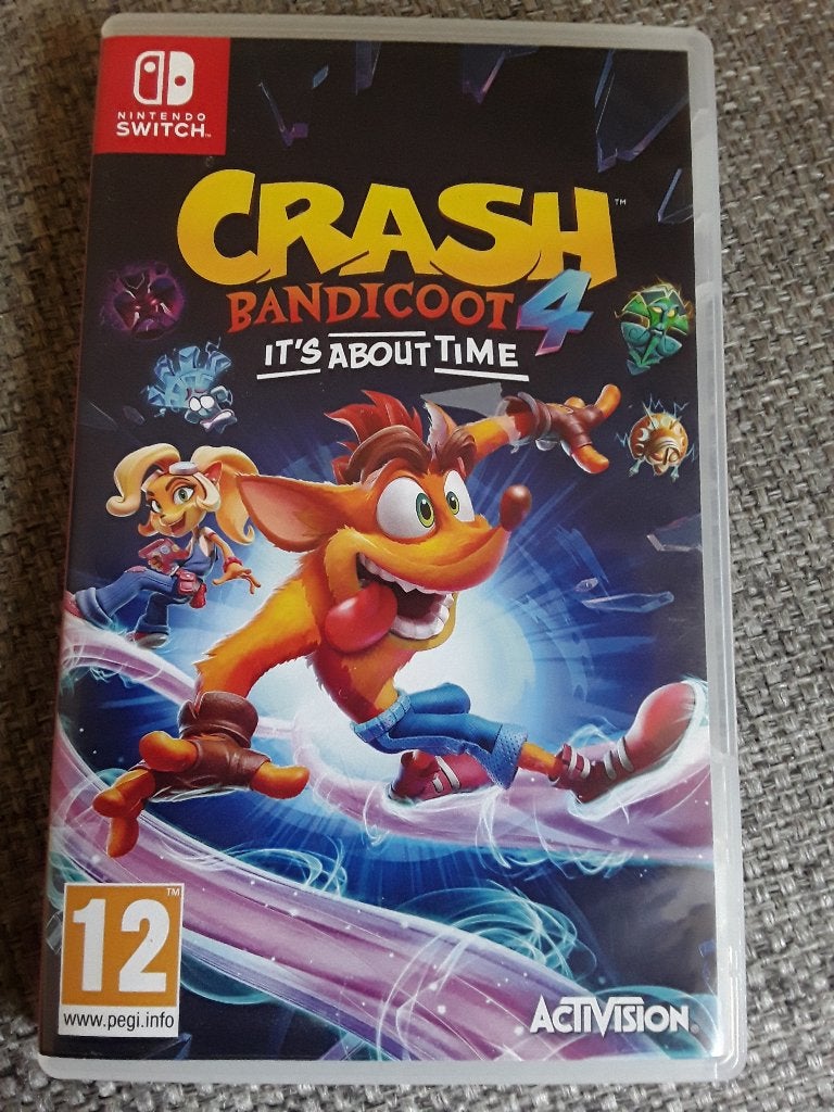 Nintendo Switch Game Crash Bandicoot 4 It's About Time, Spelcomputers en Games, Games | Nintendo Switch, Avontuur en Actie, Ophalen of Verzenden