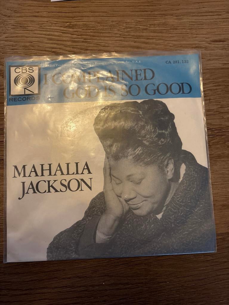 Mahalia Jackson - I Complained / God Is So Good (Single), Cd's en Dvd's, Vinyl Singles, Gebruikt, 7 inch, Single, Ophalen of Verzenden
