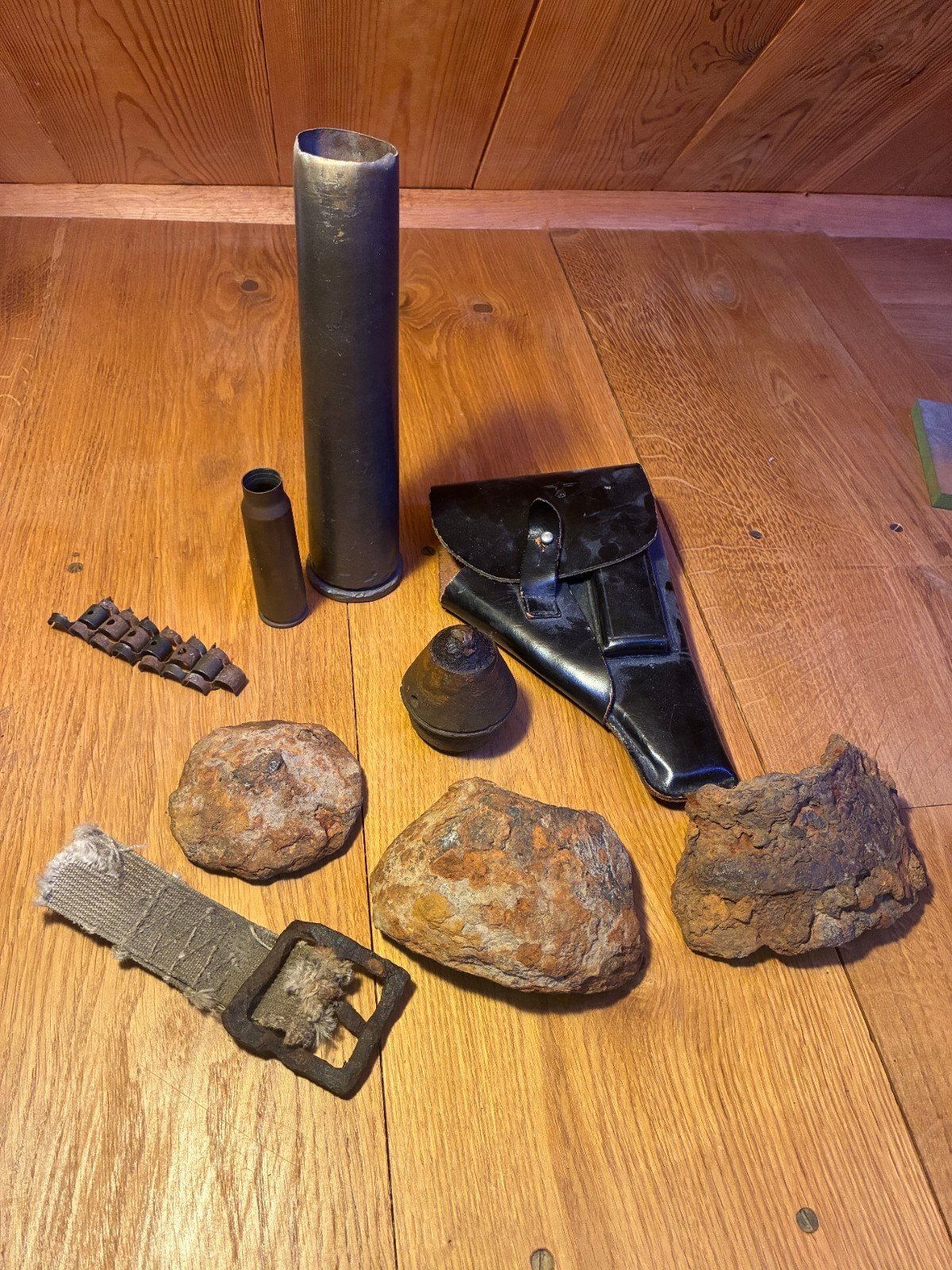 Lot militaria, Ophalen of Verzenden, Landmacht, Duitsland, Hulzen of Bodemvondsten