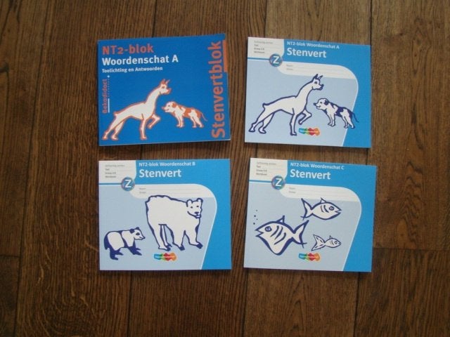 Stenvert NT2-blok werkboek woordenschat A,B,C + antwoorden A, Boeken, Ophalen of Verzenden, Nieuw, Overige niveaus, Nederlands