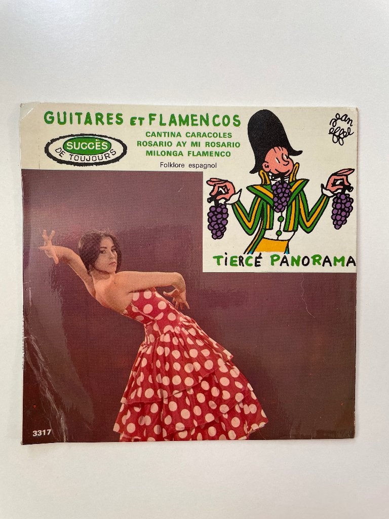 Guitares et Flamencos. Single, Ophalen of Verzenden, Gebruikt, 7 inch, Wereldmuziek