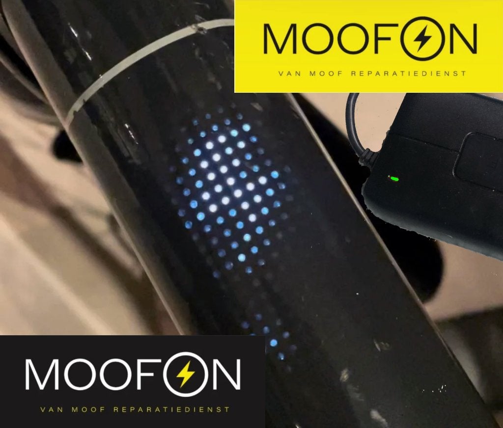 Vanmoof laad niet op; bliksemflits maar lader blijft groen, Ophalen of Verzenden, Zo goed als nieuw, Overige merken