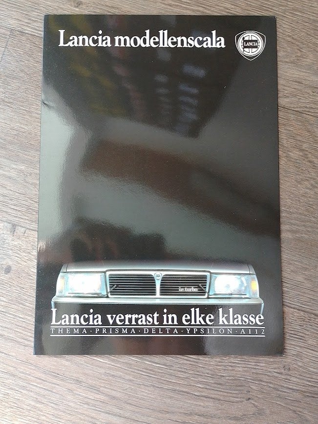 Lancia Modellen Thema,Prisma,Delta,Ypsilon,A112 1980, Ophalen of Verzenden, Nieuw, Overige merken