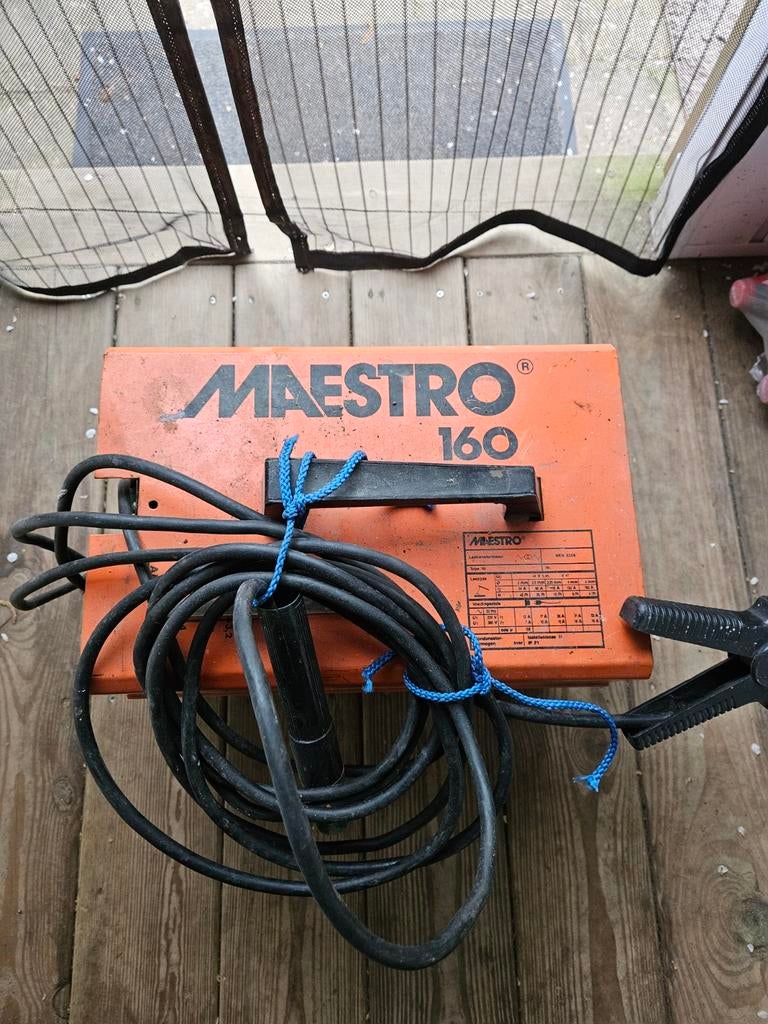 Maestro 160 lasapparaat, Doe-het-zelf en Verbouw, Ophalen of Verzenden