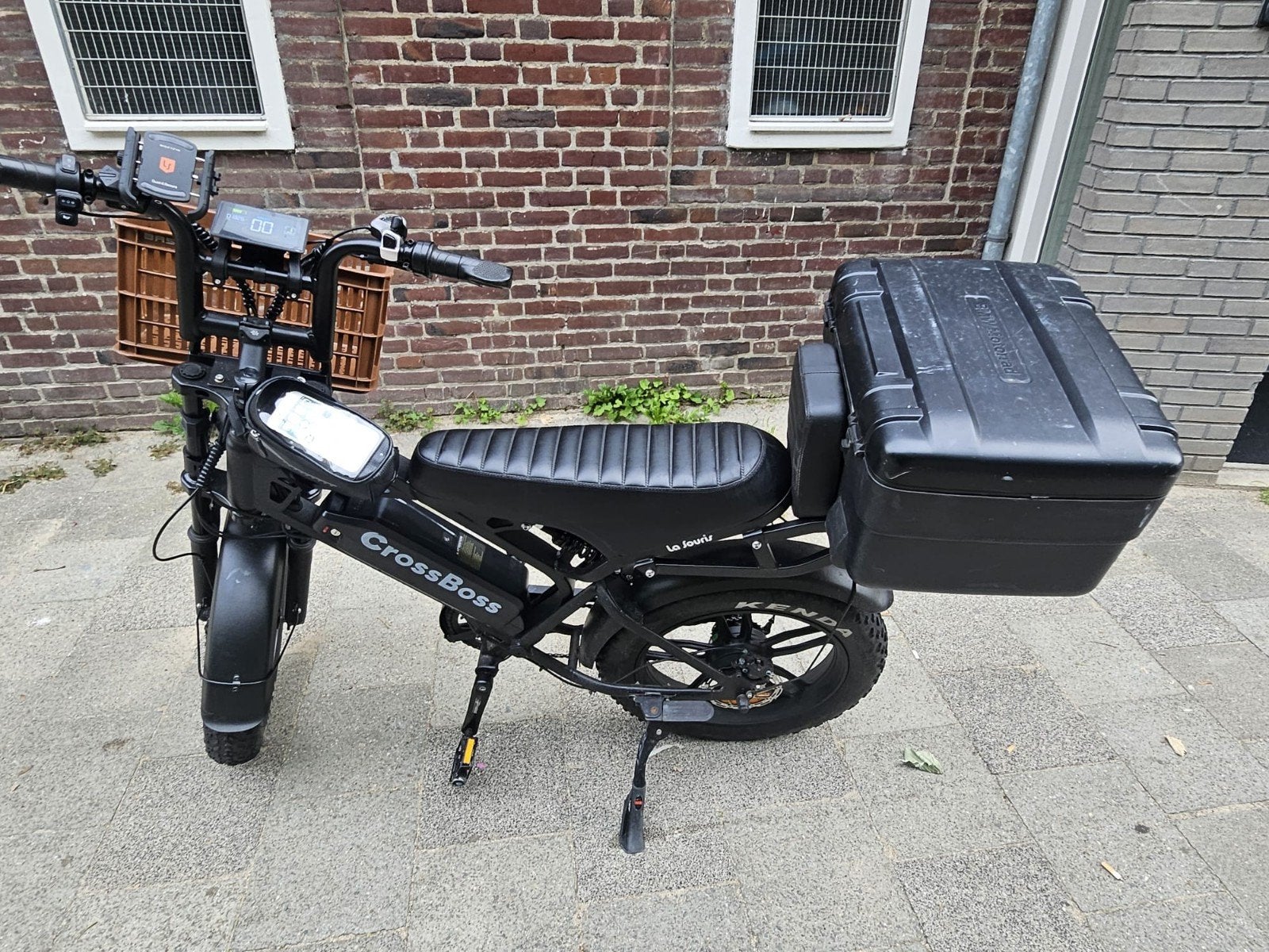 Ik verkoop een elektrische fiets van het merk CrossBoss, Ophalen of Verzenden, Zo goed als nieuw, Overige merken