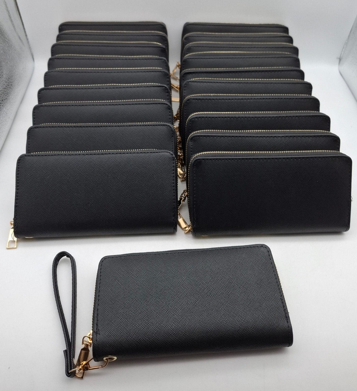 Partij dames portemonnees 20 stuks € 2,50 p.st., Overige merken, ., Zwart, Nieuw