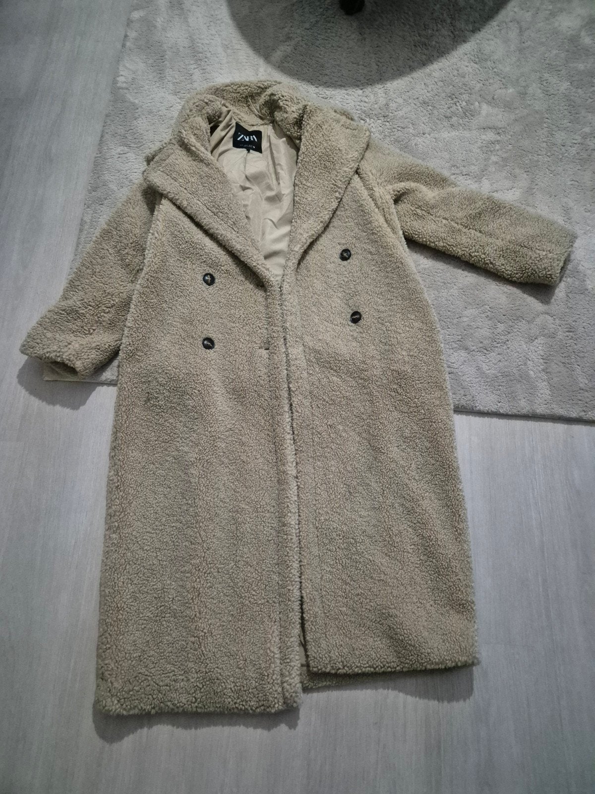 Zara Teddy Jas Maat M - Zo goed als nieuw, Kleding | Dames, Maat 38/40 (M), Ophalen of Verzenden, Zo goed als nieuw, Zara