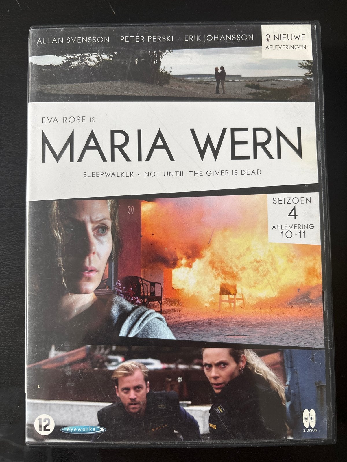Maria Wern Seizoen 4 Aflevering 10 & 11 DVD, Vanaf 12 jaar, Verzenden, Zo goed als nieuw, Detective en Krimi