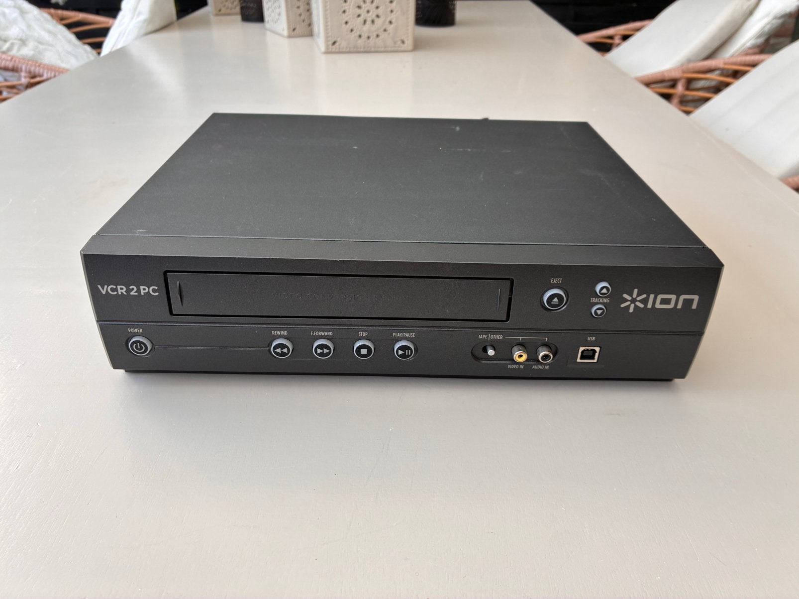 ION  VCR 2 PC - videobanden digitaliseren  naar laptop of pc, Ophalen of Verzenden, Gebruikt