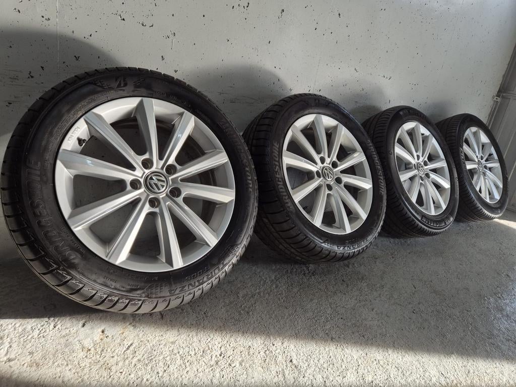 5x112/17 inch orgineel Volkswagen Passat Zomerset, Auto-onderdelen, Banden en Velgen, Ophalen, 215 mm, Banden en Velgen, 17 inch