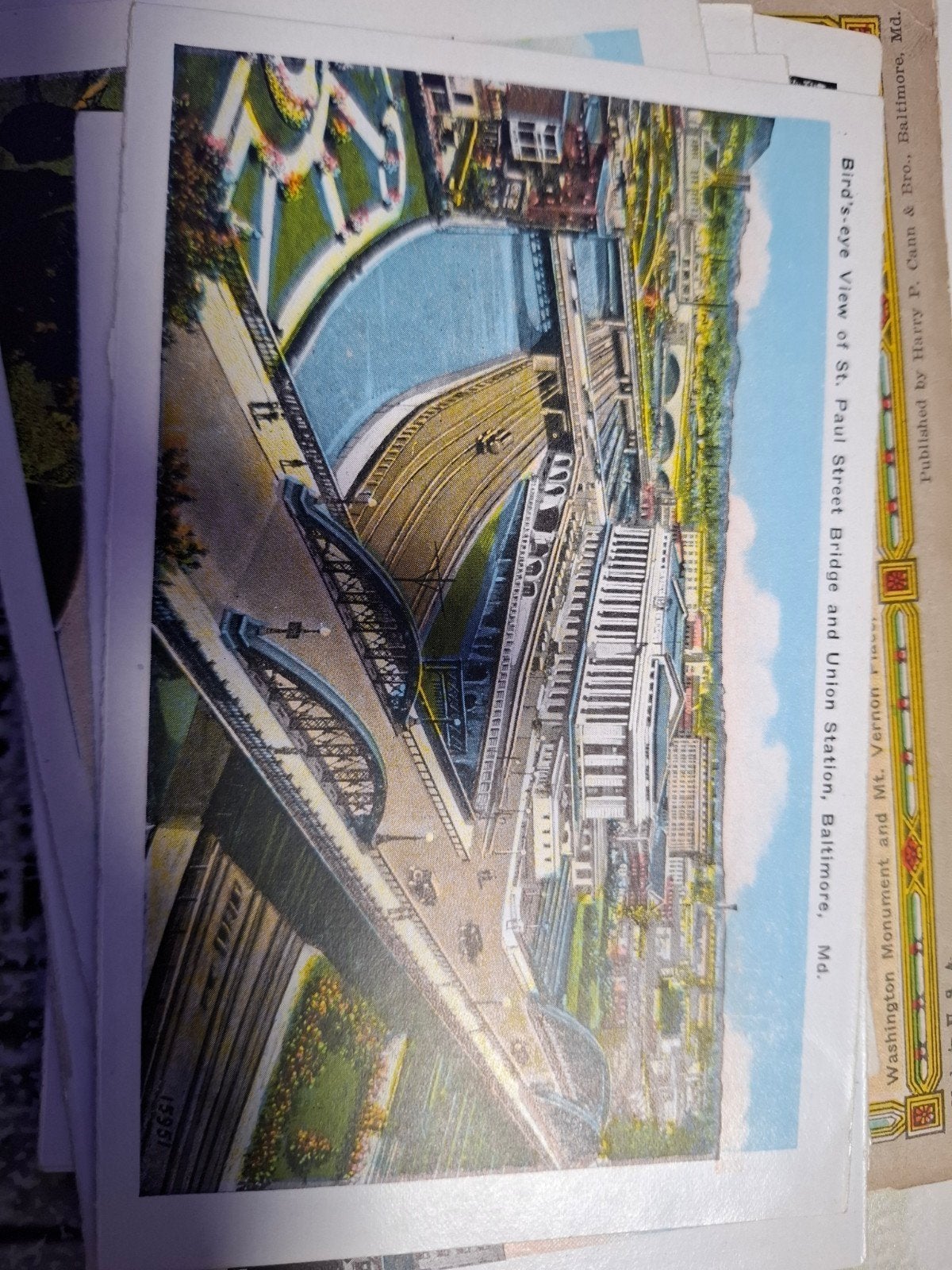 Baltimore Maryland Souvenir folder jaren 20, Verzenden