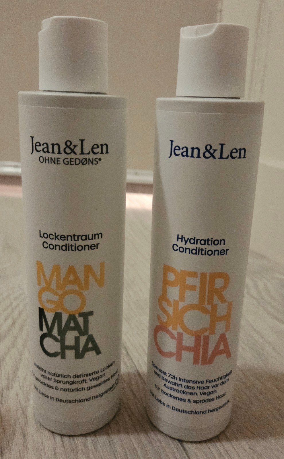 Jean & Len 2x conditioner, Ophalen of Verzenden, Zo goed als nieuw, Shampoo of Conditioner