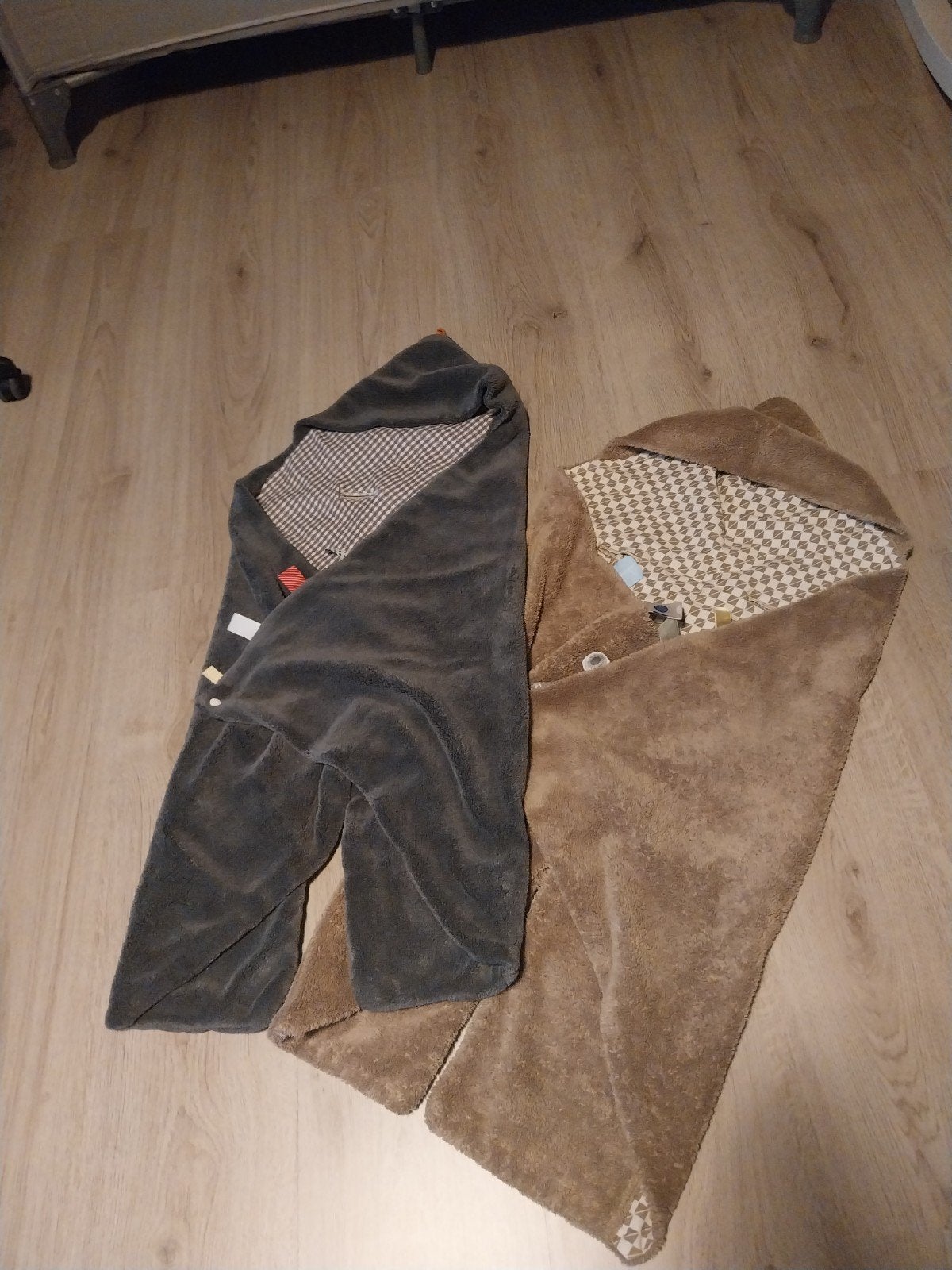 Snoozebaby Bakerzakken - 2 stuks, Gebruikt, Bakerzak of Bakerdoek, Gevoerd, Bruin