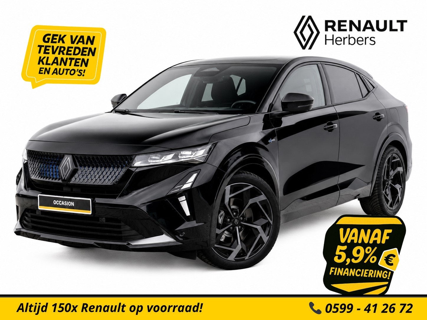 Renault Rafale 1.2 E-Tech 4x4 plug-in hybrid 300 atelier Alp