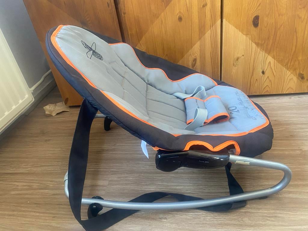 Comfortabele Wipstoel met Gordel, met geluid en trilfunctie, Kinderen en Baby's, Wipstoeltjes, Gebruikt, Verstelbaar, Wipstoel