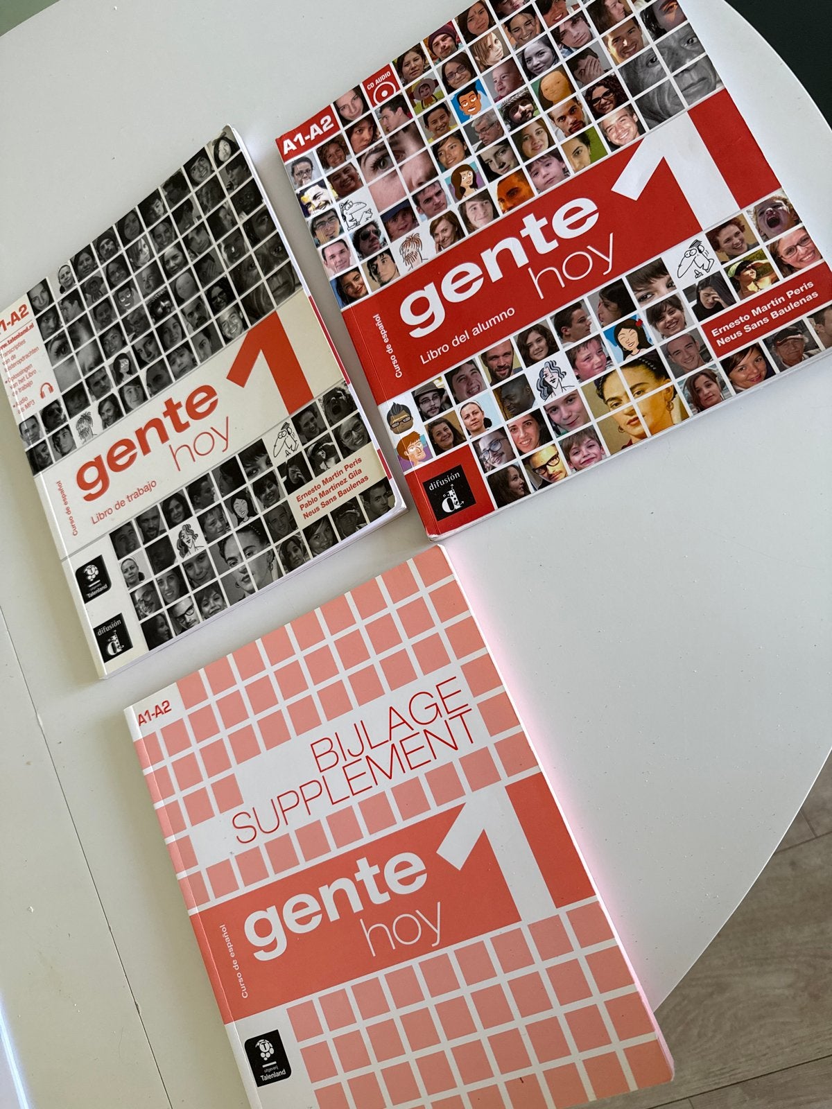 Gente Hoy 1 A1-A2 Spaans lesboeken set (3 boeken), Boeken, Ophalen of Verzenden, Zo goed als nieuw, Non-fictie