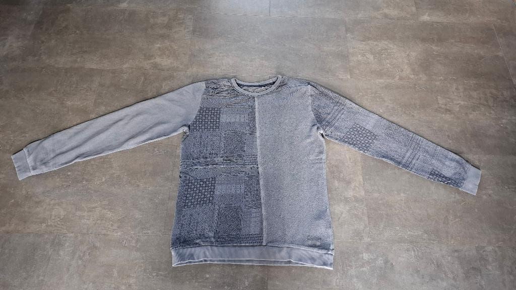 Jack & Jones trui mt L (blauw), Maat 52/54 (L), Blauw, Ophalen of Verzenden, Zo goed als nieuw