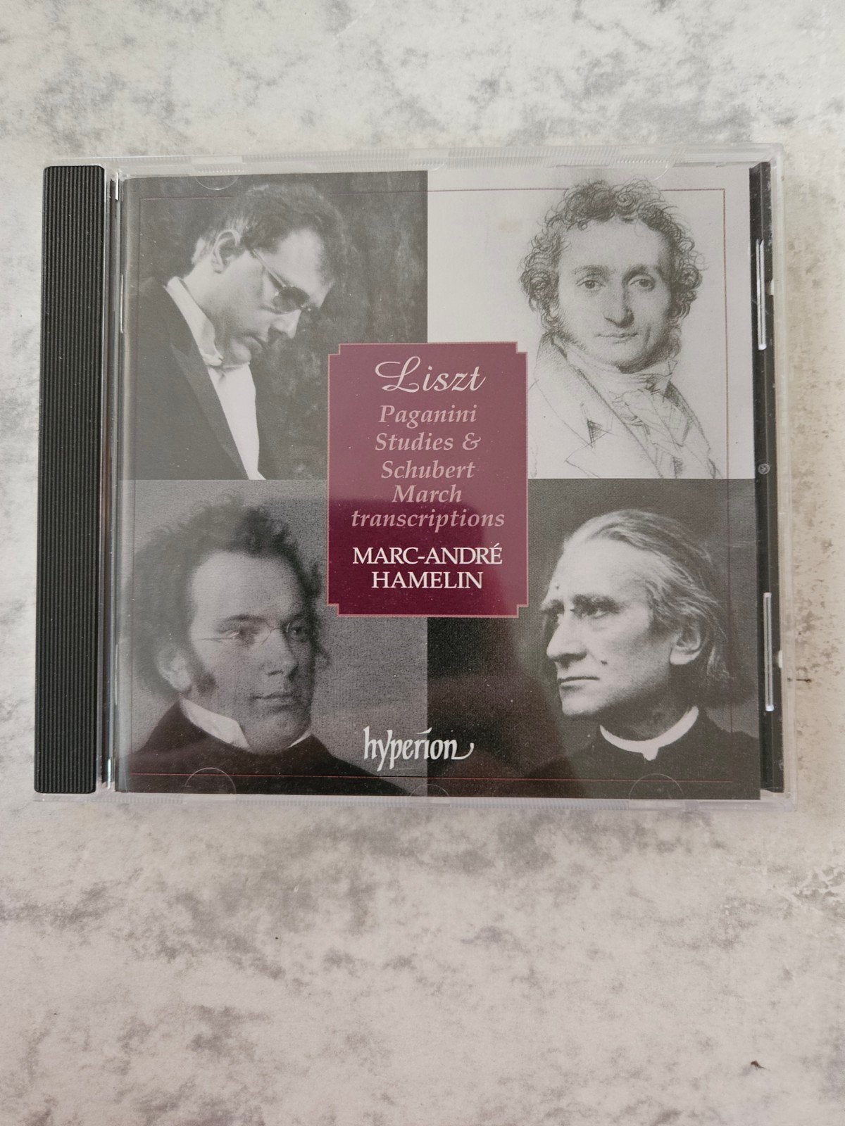 Marc-André Hamelin - Liszt: Paganini Studies & Schubert Marc, Ophalen of Verzenden, Romantiek, Zo goed als nieuw, Kamermuziek