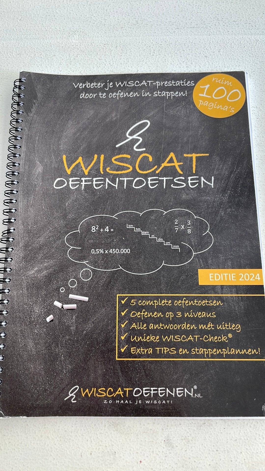 Wiscat oefentoetsen, Ophalen of Verzenden, Beta, Zo goed als nieuw