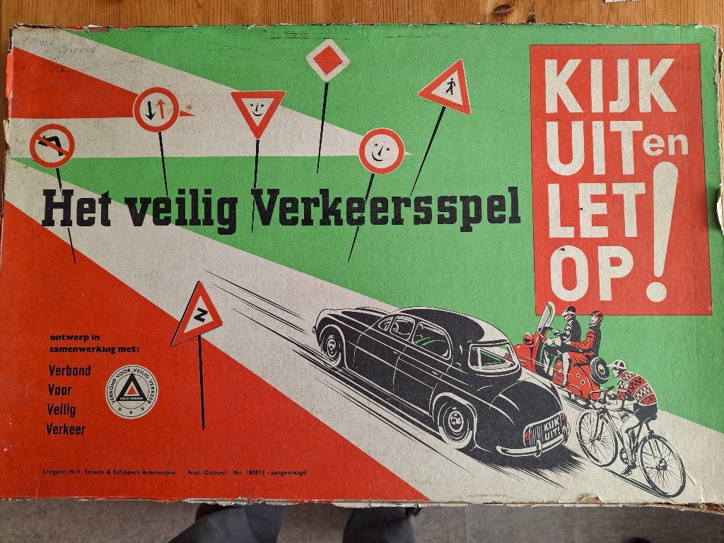 kinder verkeersspel, Drie of vier spelers, Ophalen of Verzenden, Gebruikt, Smeets en schippers