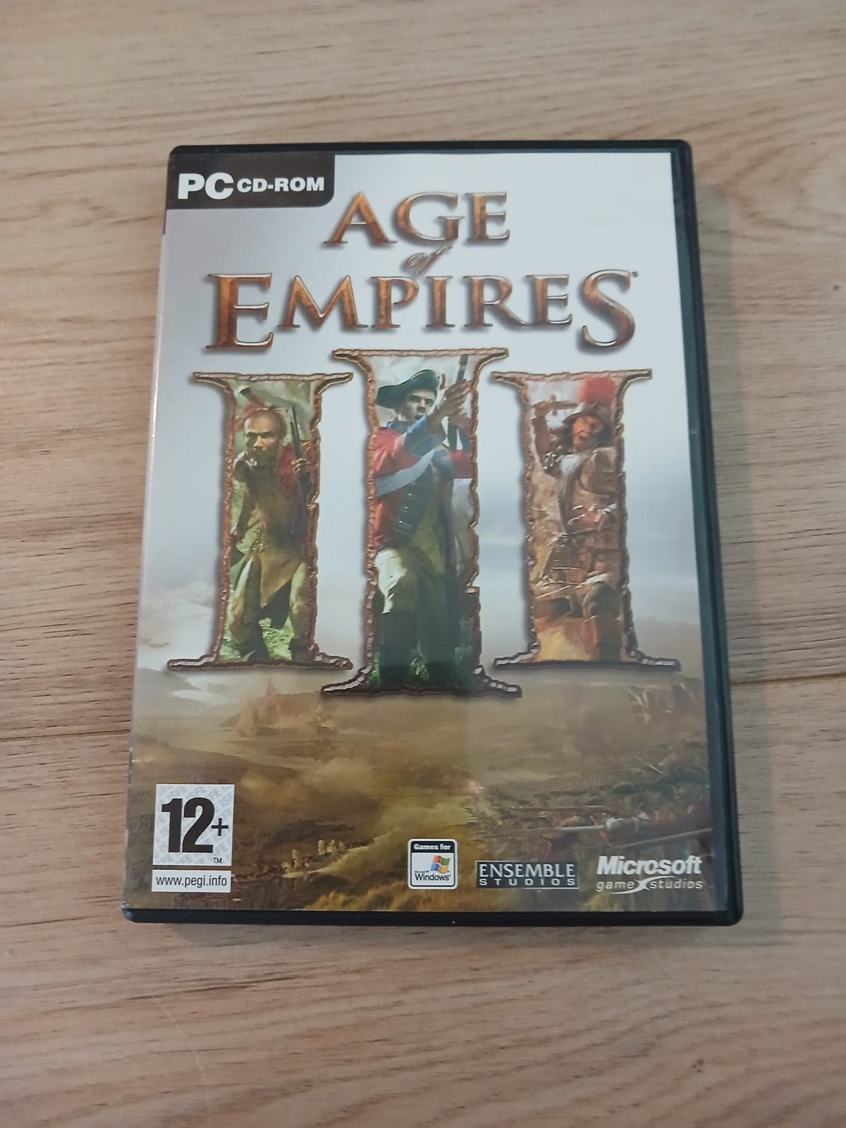 Age of Empires III PC CD-ROM met boekje, Online, Gebruikt, 1 speler, Ophalen of Verzenden