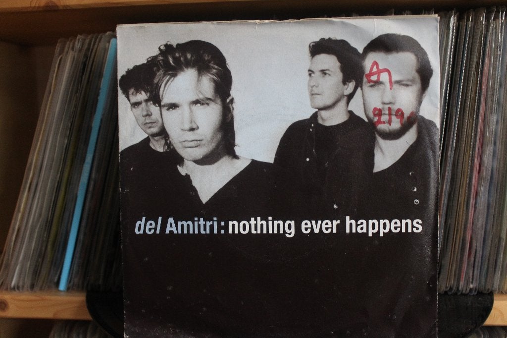 7" Single Del Amitri - Nothing Ever Happens / No Holding On, Gebruikt, 7 inch, Ophalen of Verzenden, Pop