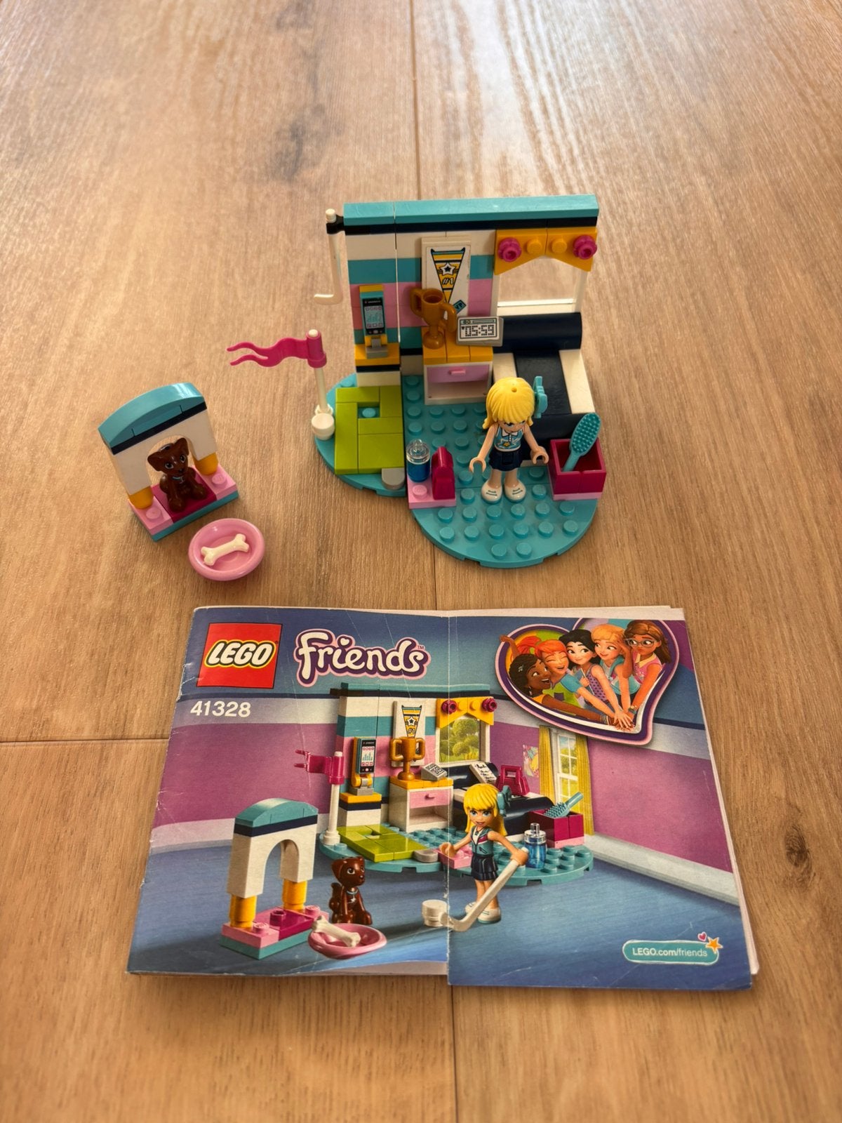 Lego Friends 41328 Stephanie’s slaapkamer, Lego, Friends, Ophalen of Verzenden, Zo goed als nieuw