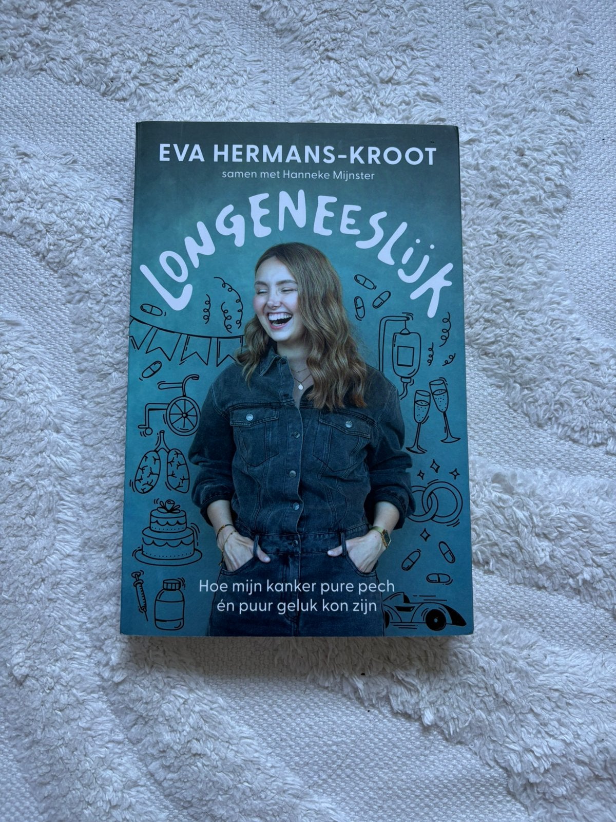 Longeneeslijk van Eva Hermans-Kroot, Boeken, Biografieën, Ophalen of Verzenden, Gelezen, Overige