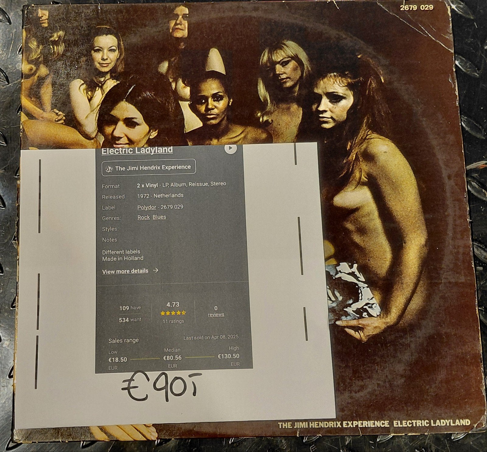 The Jimi Hendrix Experience Electric Ladyland Vinyl 2LP, Gebruikt, Ophalen of Verzenden, Dubbel-LP, Psychedelic Rock