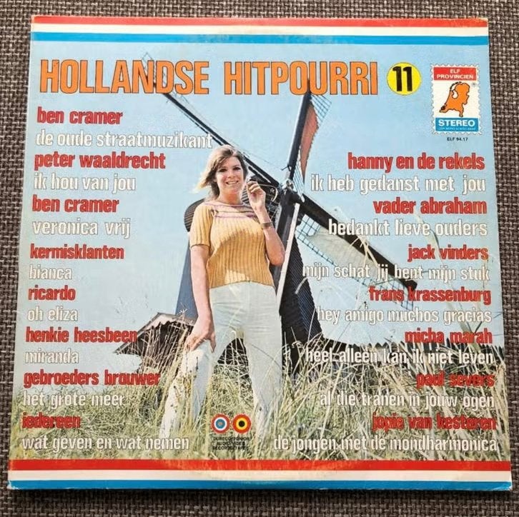 LP Hollandse Hitpourri 11 ( 1973 ), Cd's en Dvd's, Vinyl | Pop, Zo goed als nieuw, 12 inch, Ophalen of Verzenden