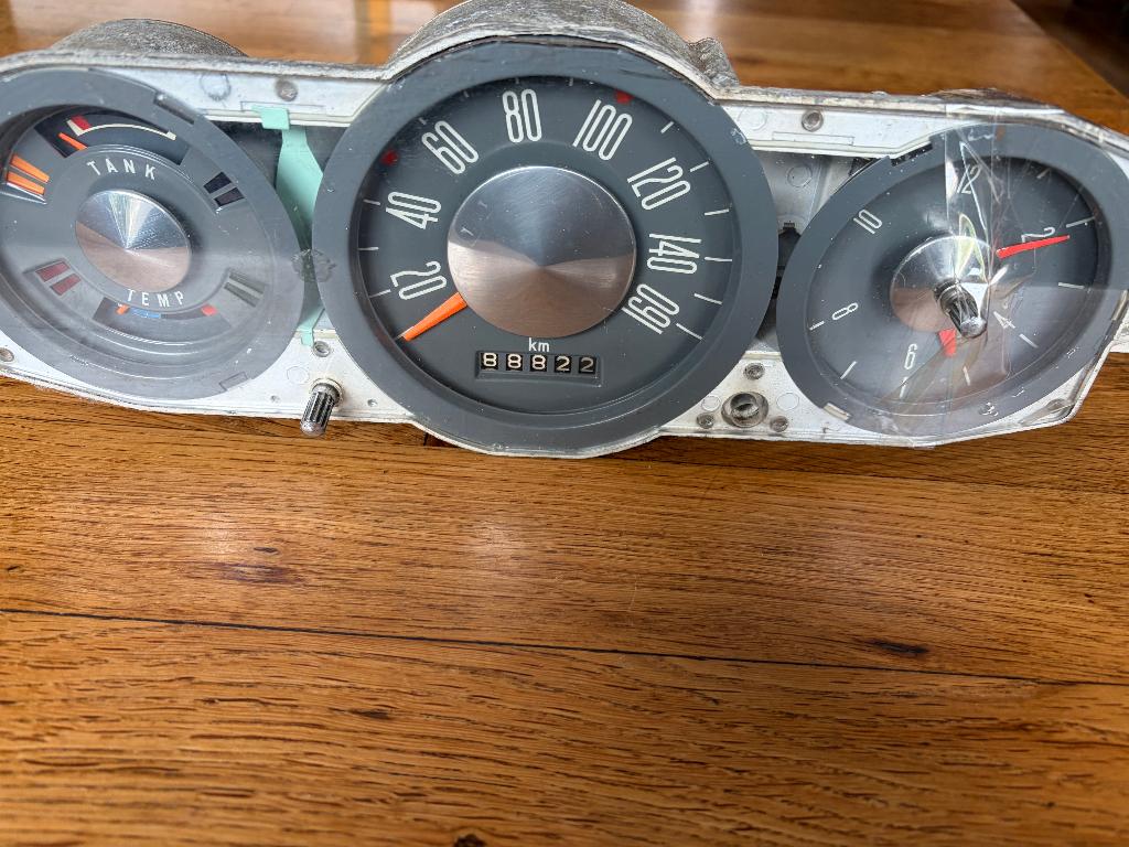 Dashboard meters Ford Taunus 17M P3 1963, Ophalen of Verzenden