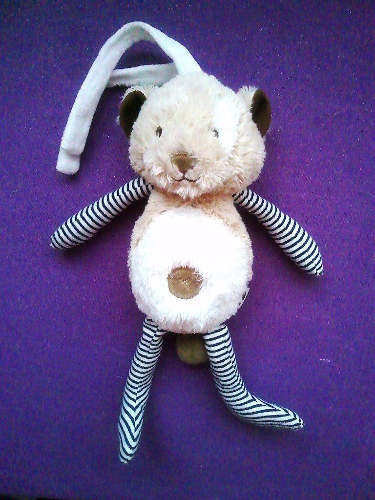 PRENATAL Knuffel BEER BILLY MET MUZIEK. 28 CM **Nieuw**, Prénatal, Beer, Nieuw, Ophalen of Verzenden