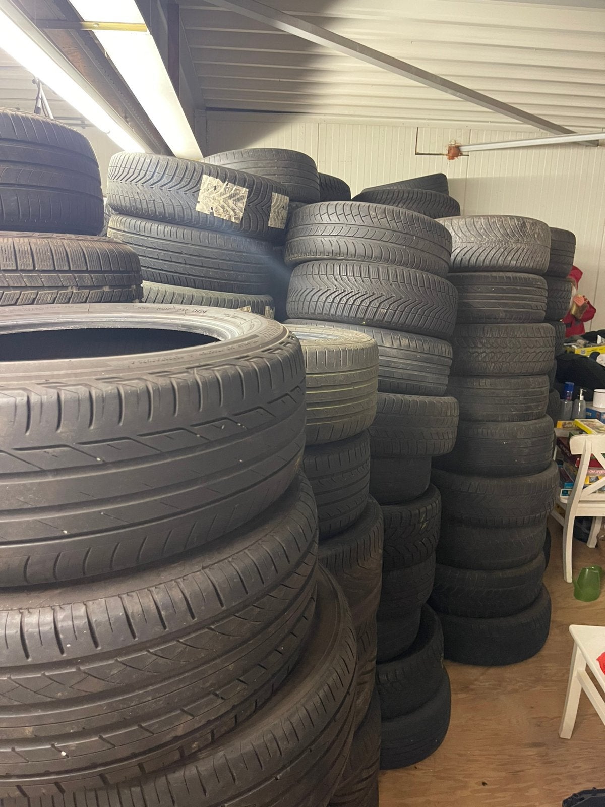 Partij gebruikte autobanden +/- 300 stuks (15 t/m 18 inch), Auto diversen, Wieldoppen, Ophalen, Gebruikt