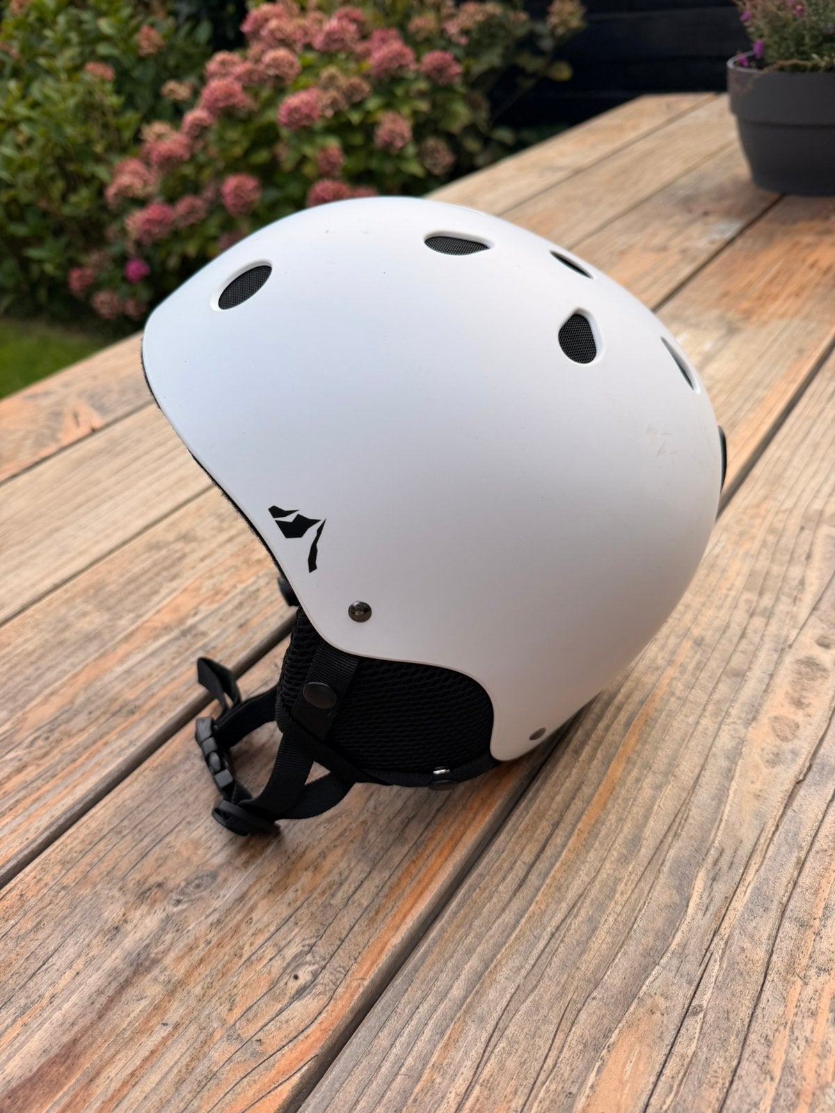 Mountainpeak skihelm kind maat s 5-8 jaar, Overige typen, Zo goed als nieuw, Minder dan 100 cm, Ophalen