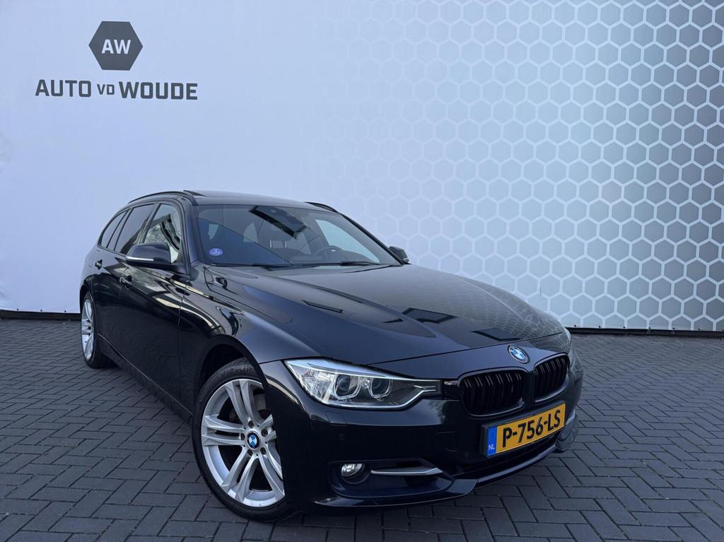 BMW 3-serie Touring 328i xDrive M Sport Executive Pano Xenon, Auto's, Stof, Gebruikt, 4 cilinders, Zwart