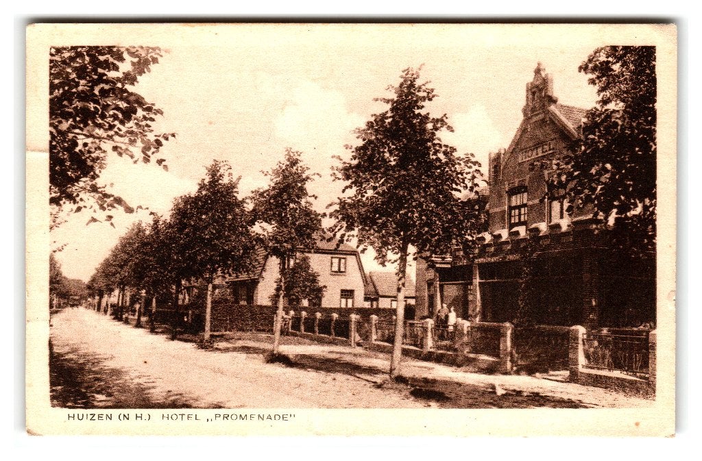 Huizen, Hotel Promenade, Verzenden, 1940 tot 1960, Gelopen, Noord-Holland