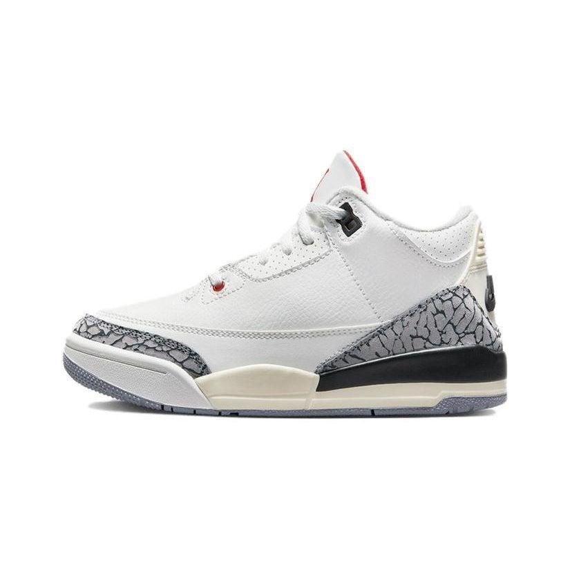 Air Jordan 3 Retro PS White Cement Reimagined – Maat 35, Ophalen, Zo goed als nieuw, IJshockeyschaatsen, Overige merken
