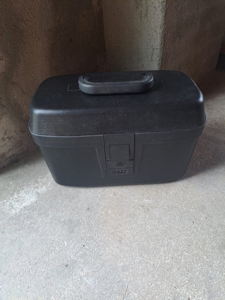 Beautycase Delsey, Sieraden, Tassen en Uiterlijk, Beautycases, Gebruikt, Zwart, Met slot, Ophalen of Verzenden