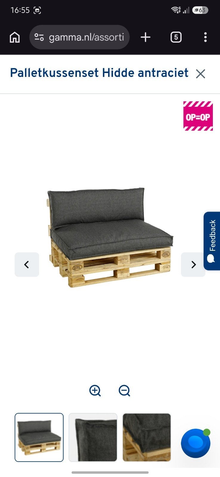 2x Palletkussen set - Zo goed als nieuw, moet snel weg!, Ophalen, 6 zitplaatsen, Zo goed als nieuw, Loungeset