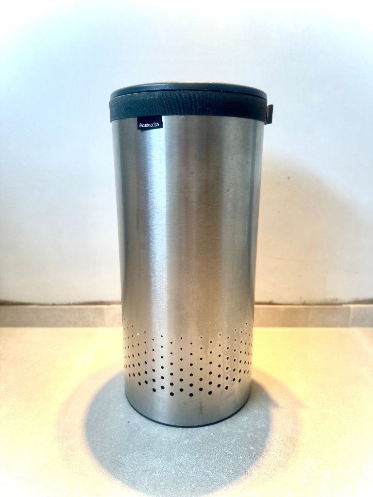 Brabantia Wasmand Chroom 35 liter, Huis en Inrichting, Ophalen, Gebruikt, Wasmand, Brabantia