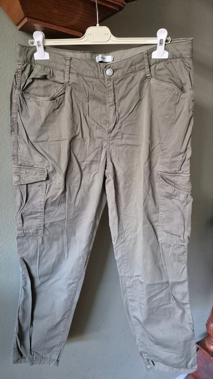 Soyaconcept leger kleur briek mt 46 mooie staat, Kleding | Dames, Soyaconcept, Maat 46/48 (XL) of groter, Ophalen of Verzenden