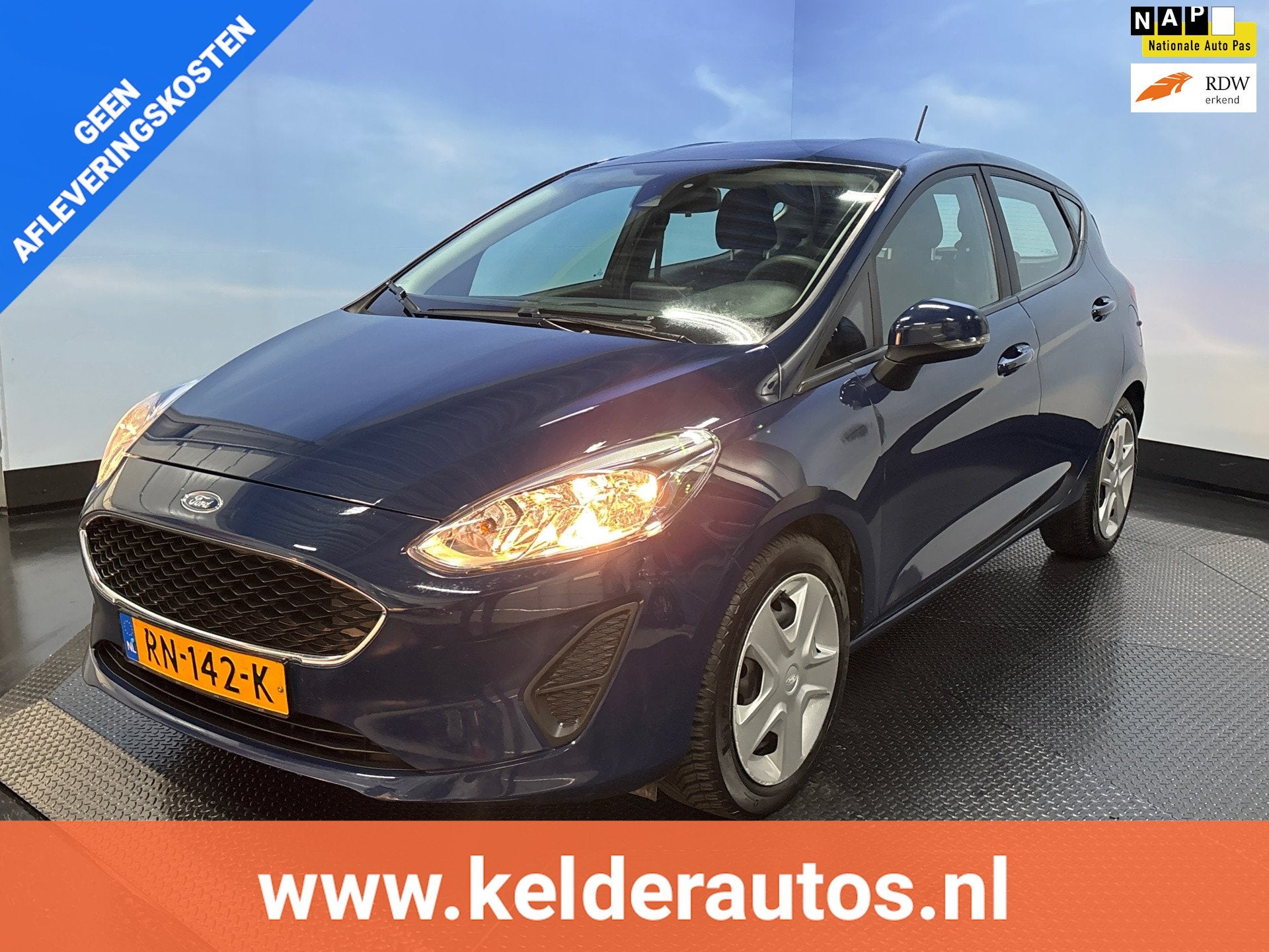 Ford Fiesta 1.5 TDCi Trend Airco, Navi, Cruise, Voorwielaandrijving, Gebruikt, 4 cilinders, Origineel Nederlands